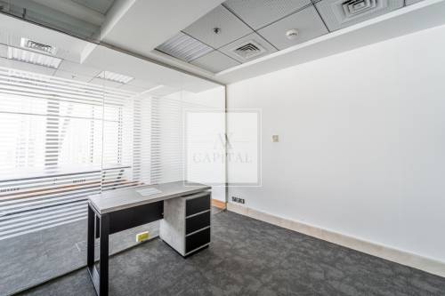 FITTED WITH PARTITONS|HIGHER FLOOR|BURJ & CANAL V