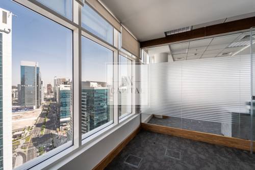 FITTED WITH PARTITONS|HIGHER FLOOR|BURJ & CANAL V