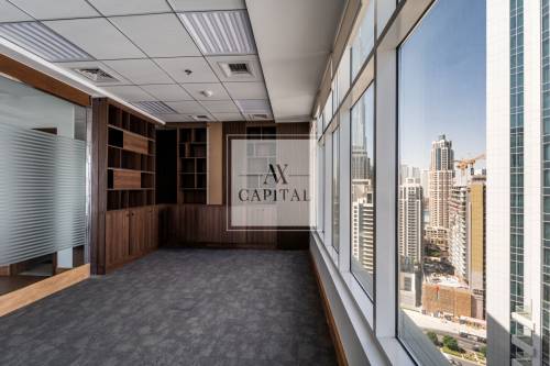 FITTED WITH PARTITONS|HIGHER FLOOR|BURJ & CANAL V
