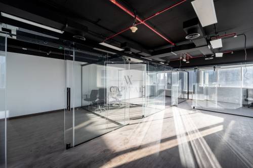 Fitted with Glass Partitions | Bur Khalifa View