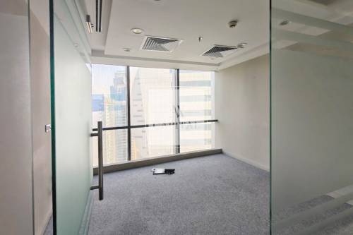 Fitted with Glass Partitions | WR & Pantry Inside